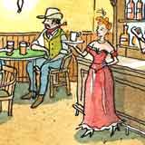 saloon bar scene